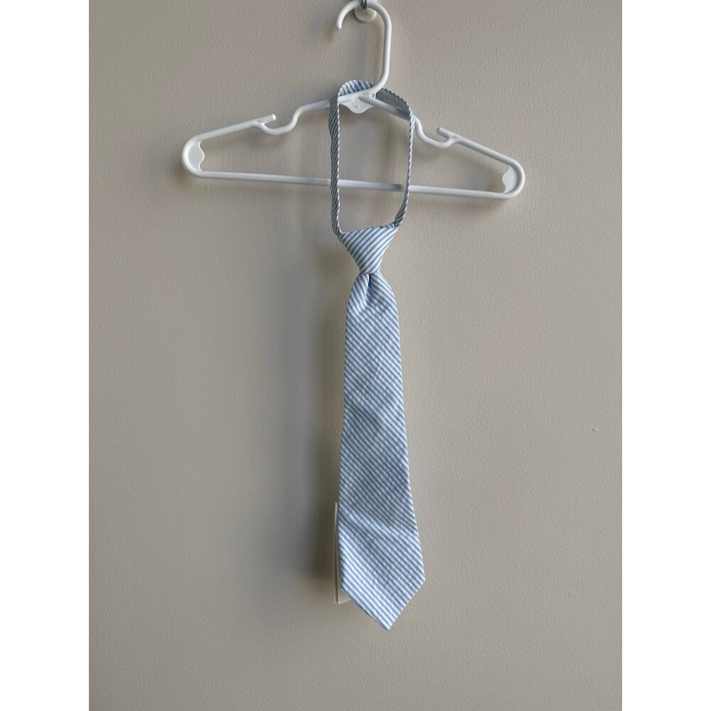 NWT Boys Blue and White Striped Tie